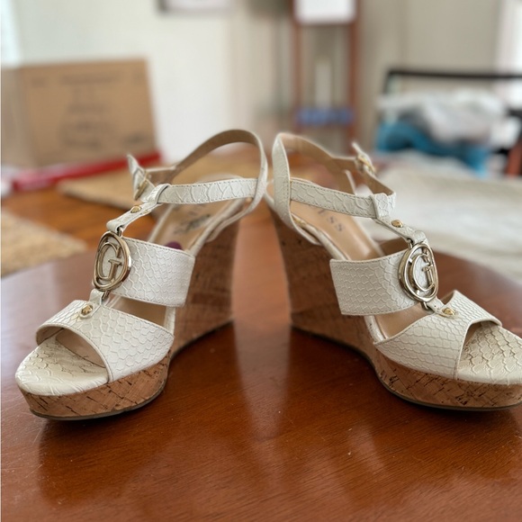 Guess white wedgies - Picture 2 of 4